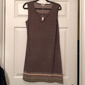 NWT! Max Studio black and red floral sundress